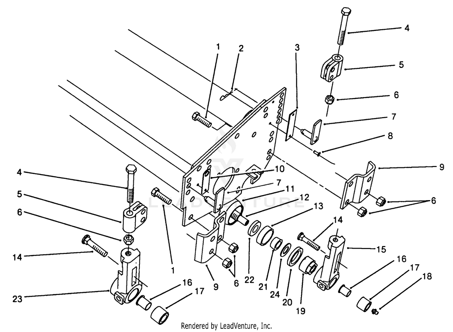 8  11 Blade Cutting Unit Roller Assembly