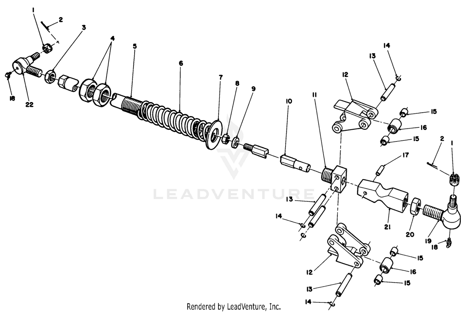 Wing Deck Latch Assembly