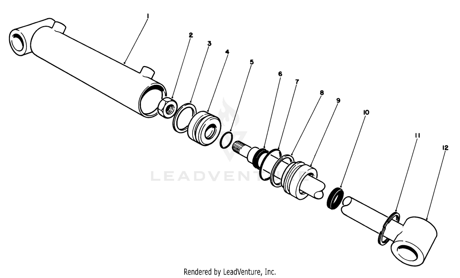 Hydraulic Cylinder No. 75-0770