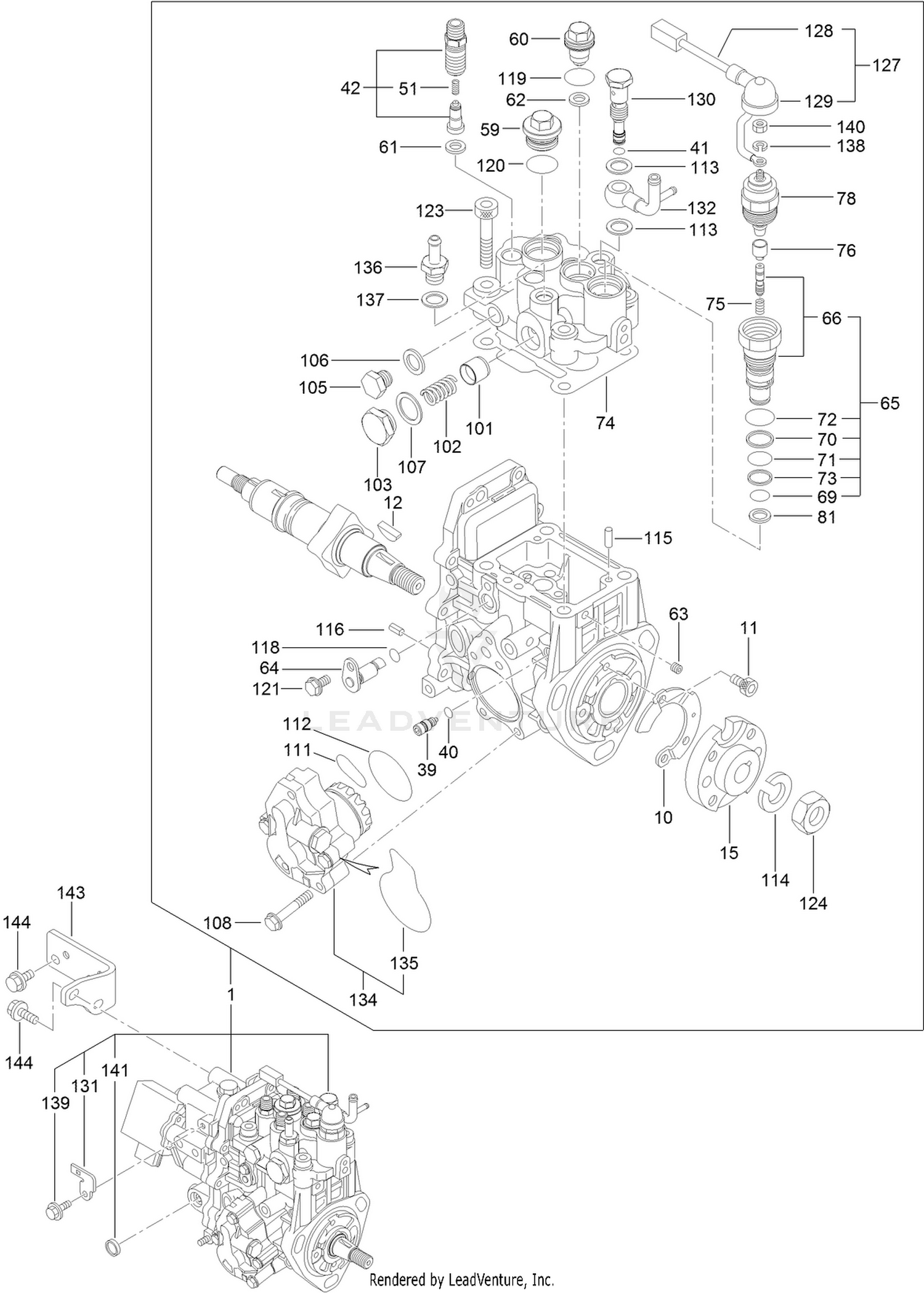 Fuel Injection Pump Assembly