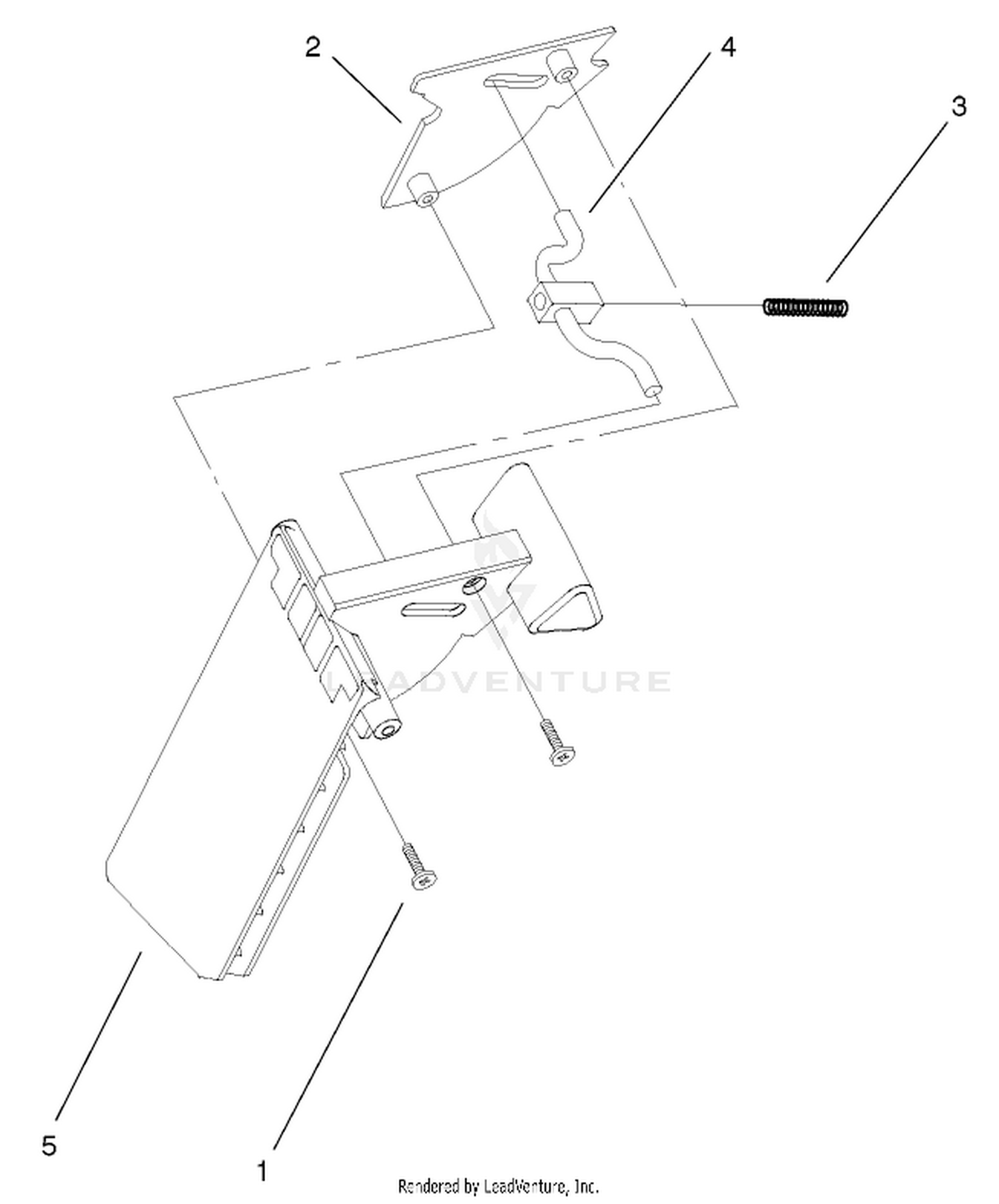 Discharge Door Assembly (model 20021 Only)