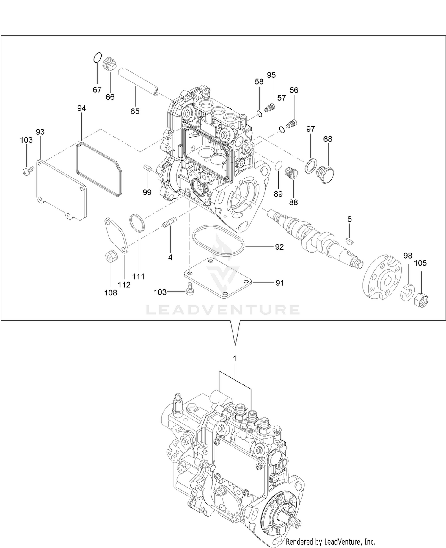 Fuel Injection Pump Assembly