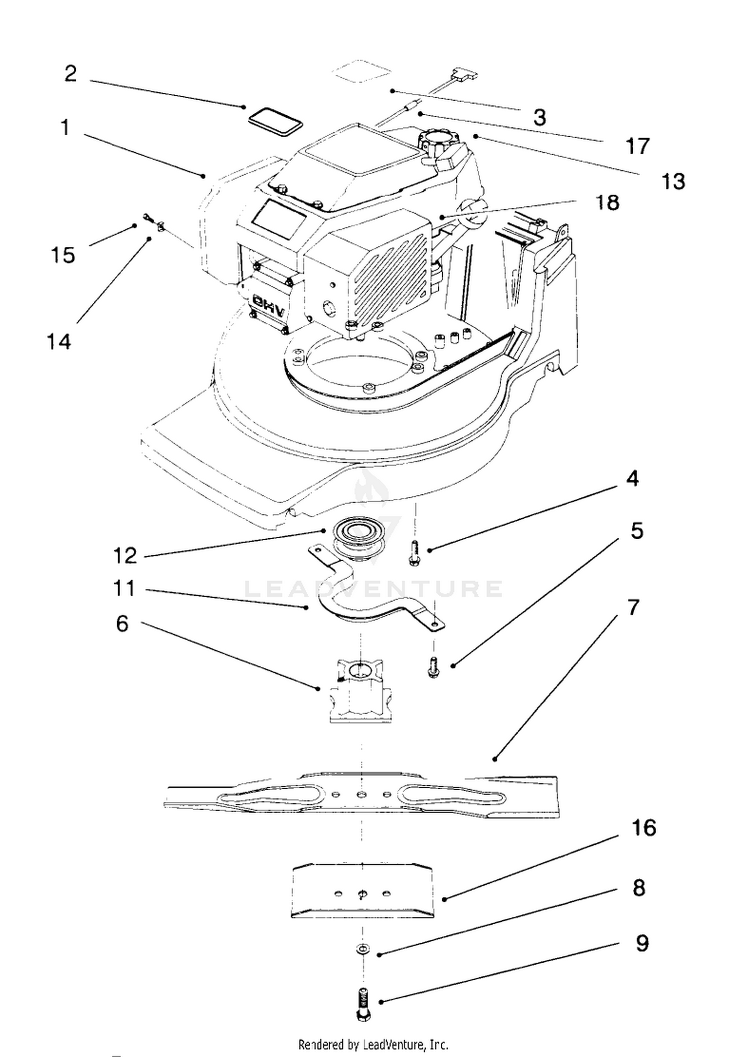 Engine  Blade Assembly