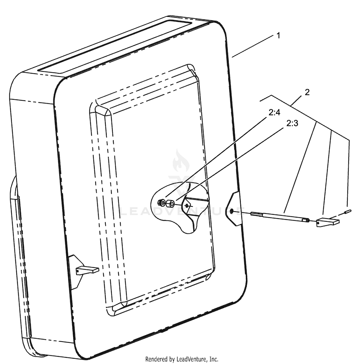 Radiator Screen Kit Assembly