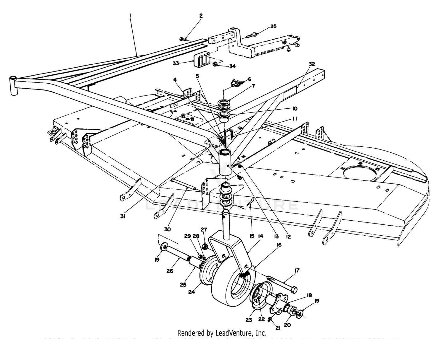 72" CUTTING UNIT NO. 30575 (Continued)