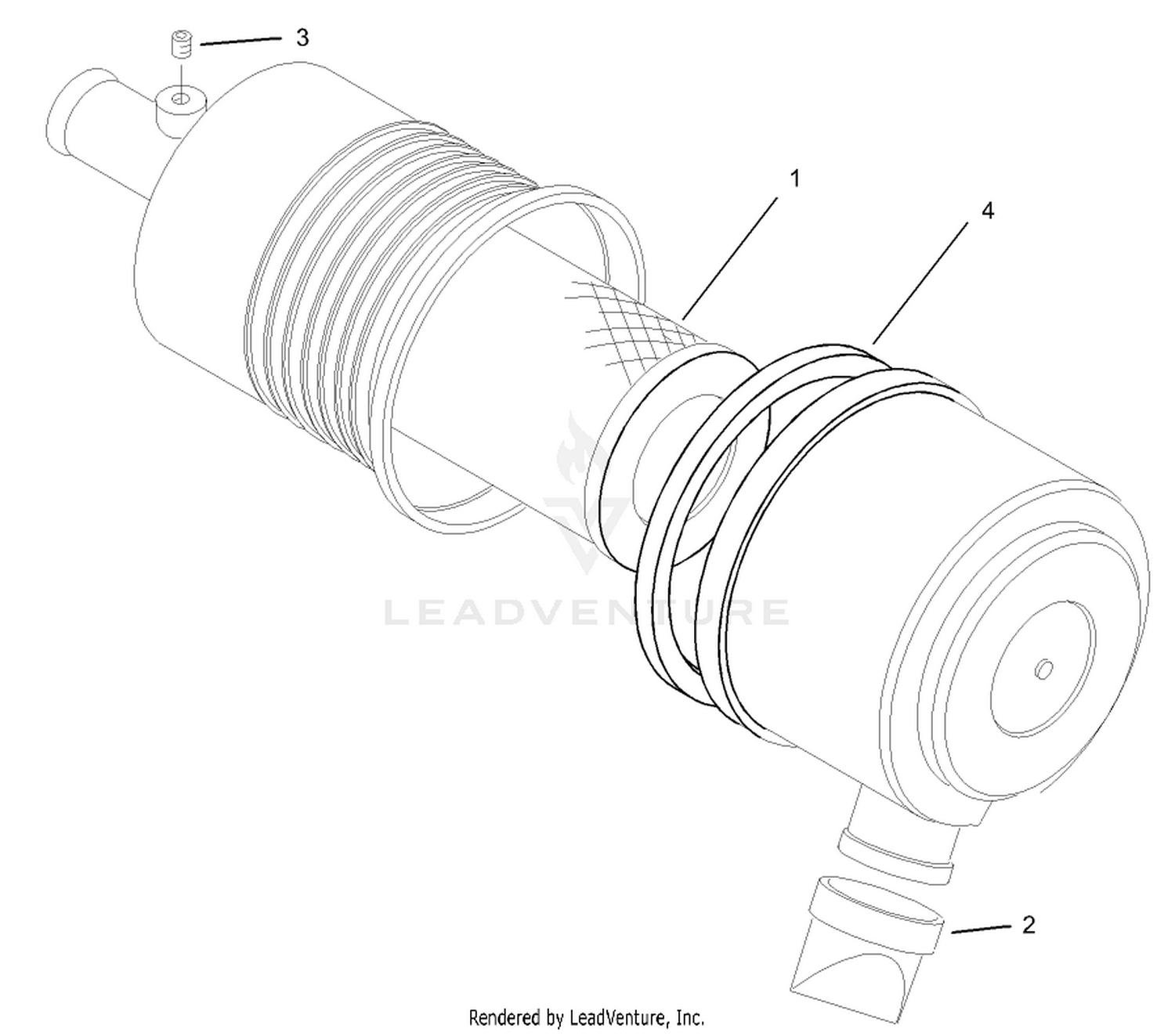 Air Cleaner Assembly No. 106-2416