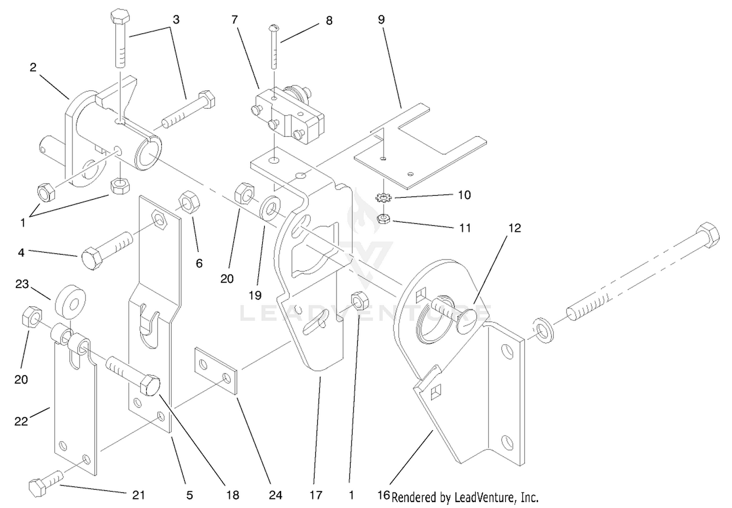 Transmission Interlock Asm