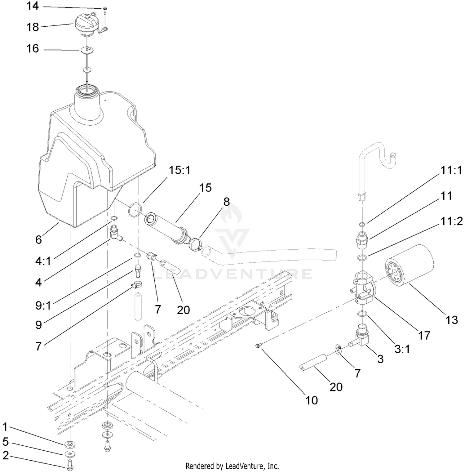 Hydraulic Tank Assembly