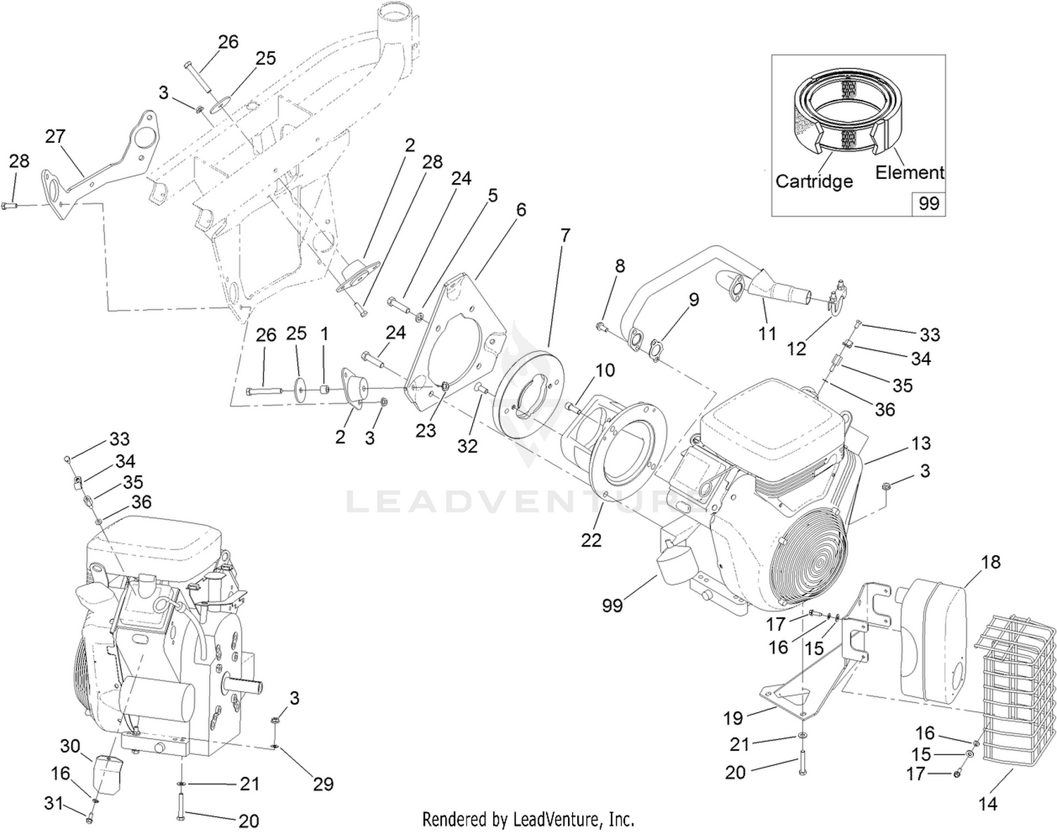Engine Installation Assembly