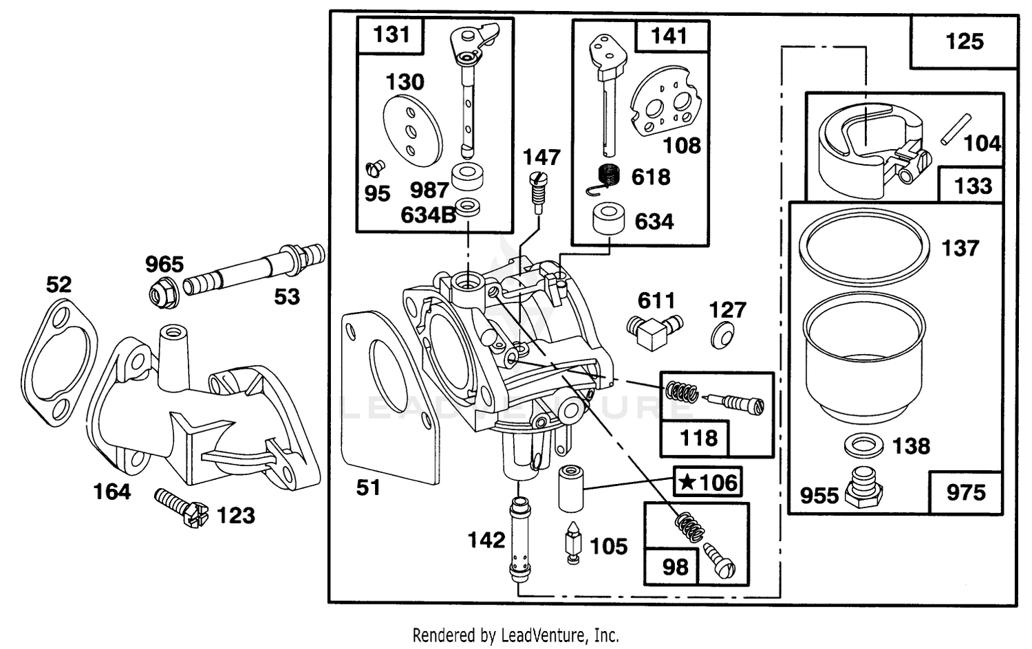 Briggs  Stratton Model 282707-0119-01