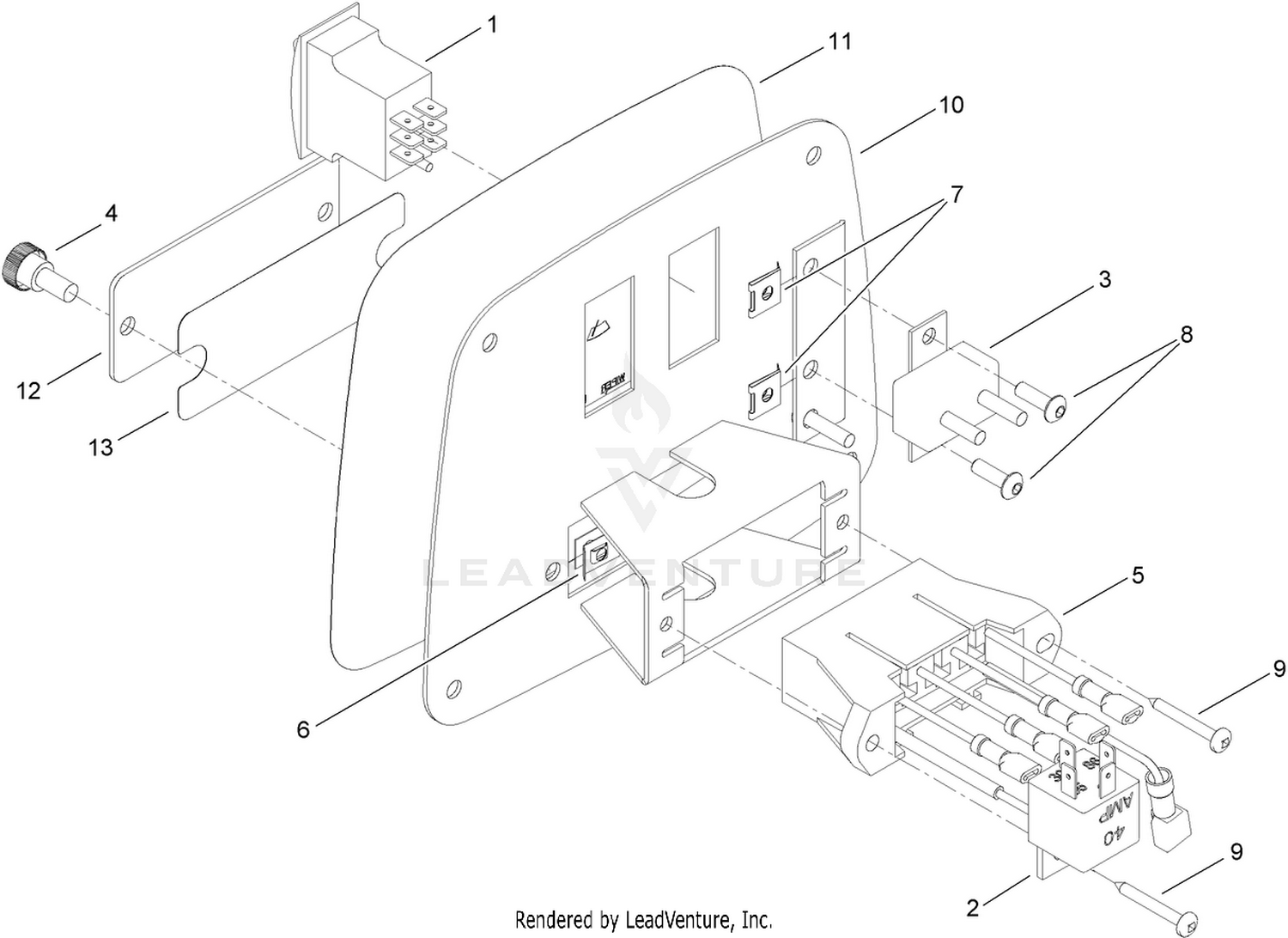 Switch Plate Assembly