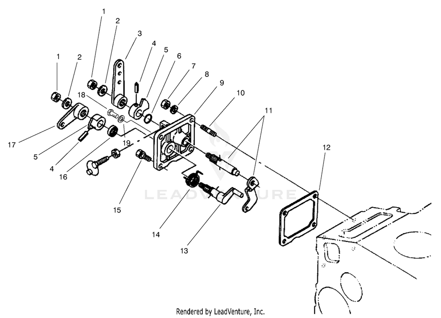 Speed Control Plate Assembly