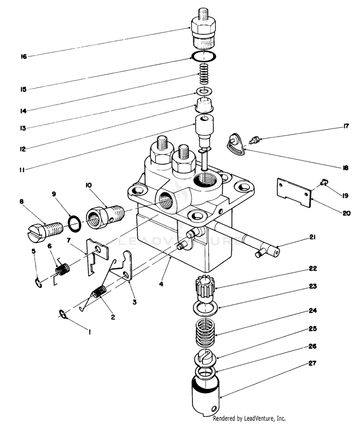 Fuel Injection Pump Assembly No. 42-8000