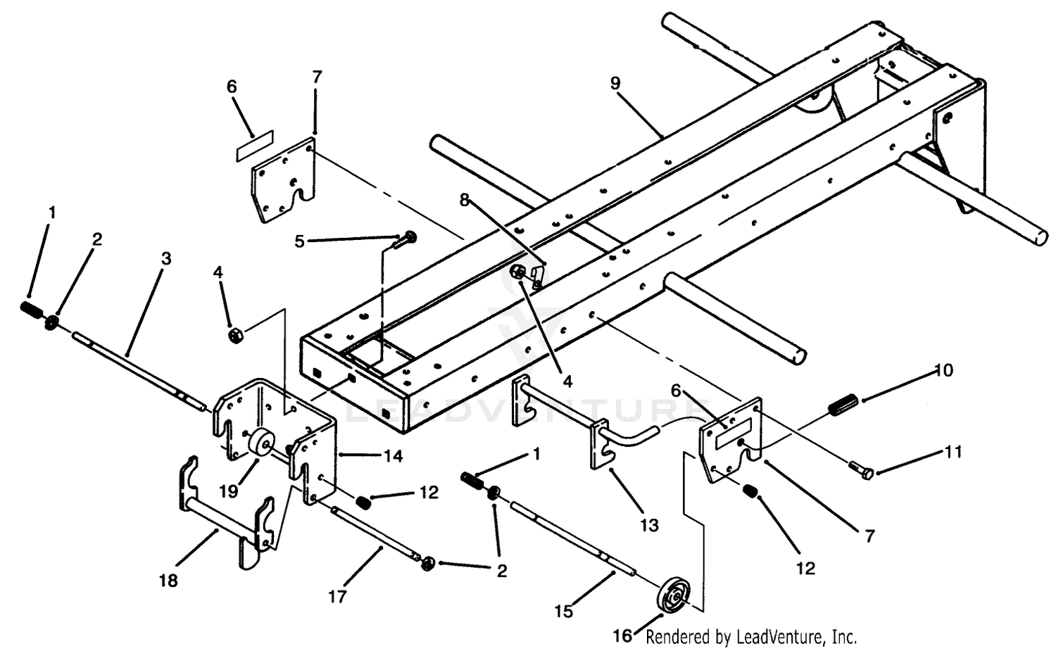 Frame And Hitch Assembly
