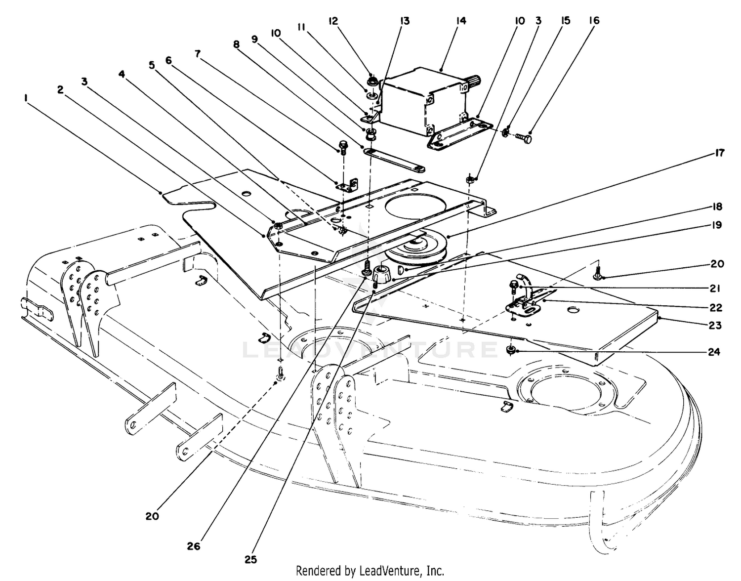 52" Cutting Unit Model No. 30555 (continued)