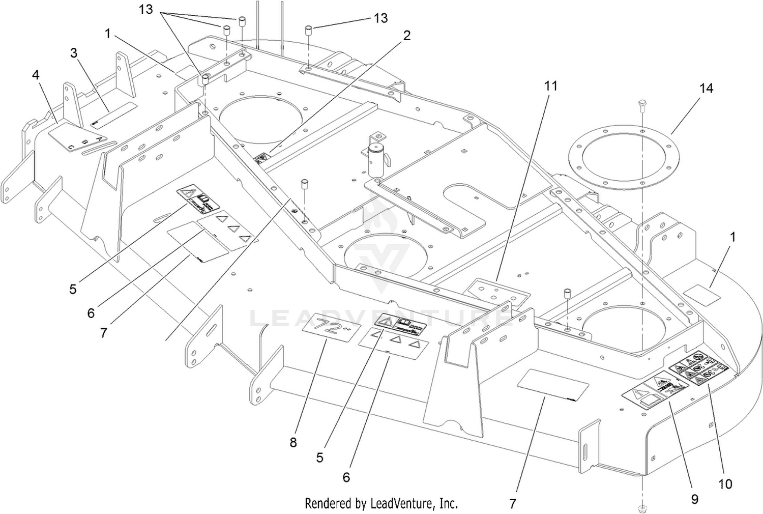 Deck Assembly No. 120-6645