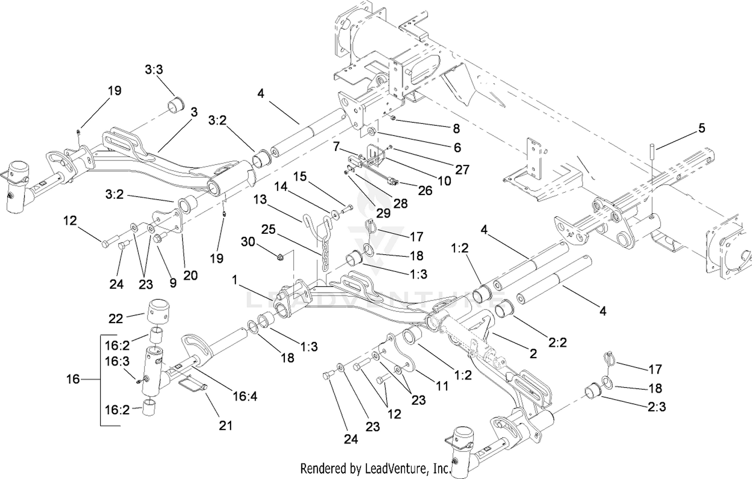 Front Lift Arm Assembly