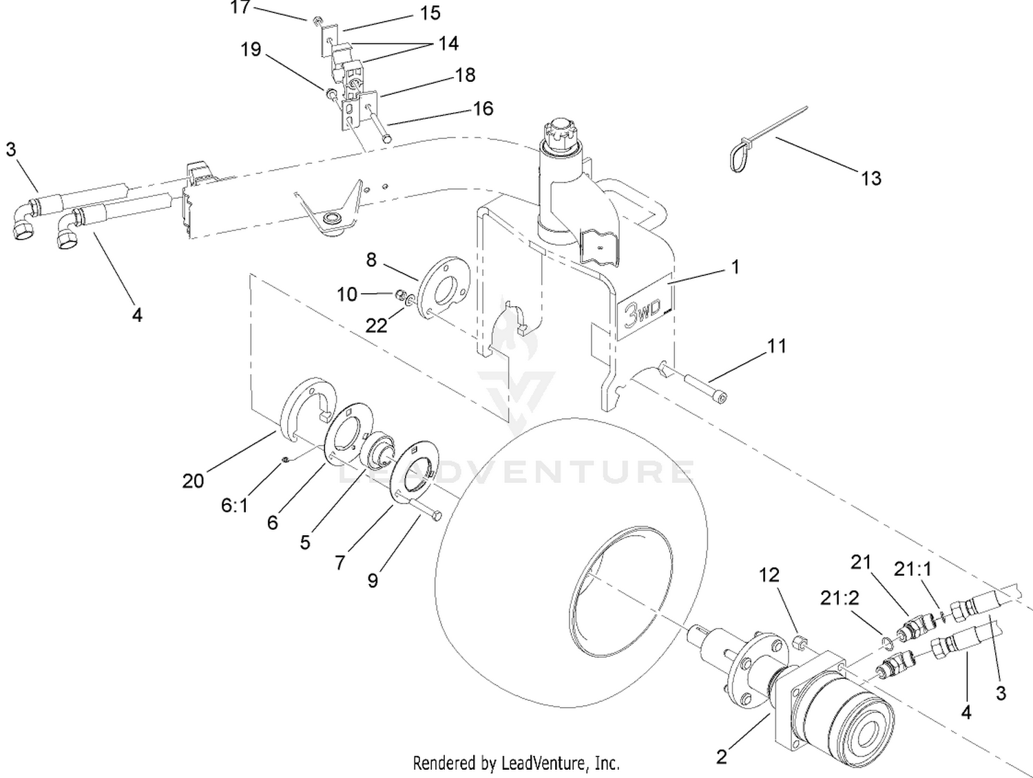 Wheel Motor Assembly