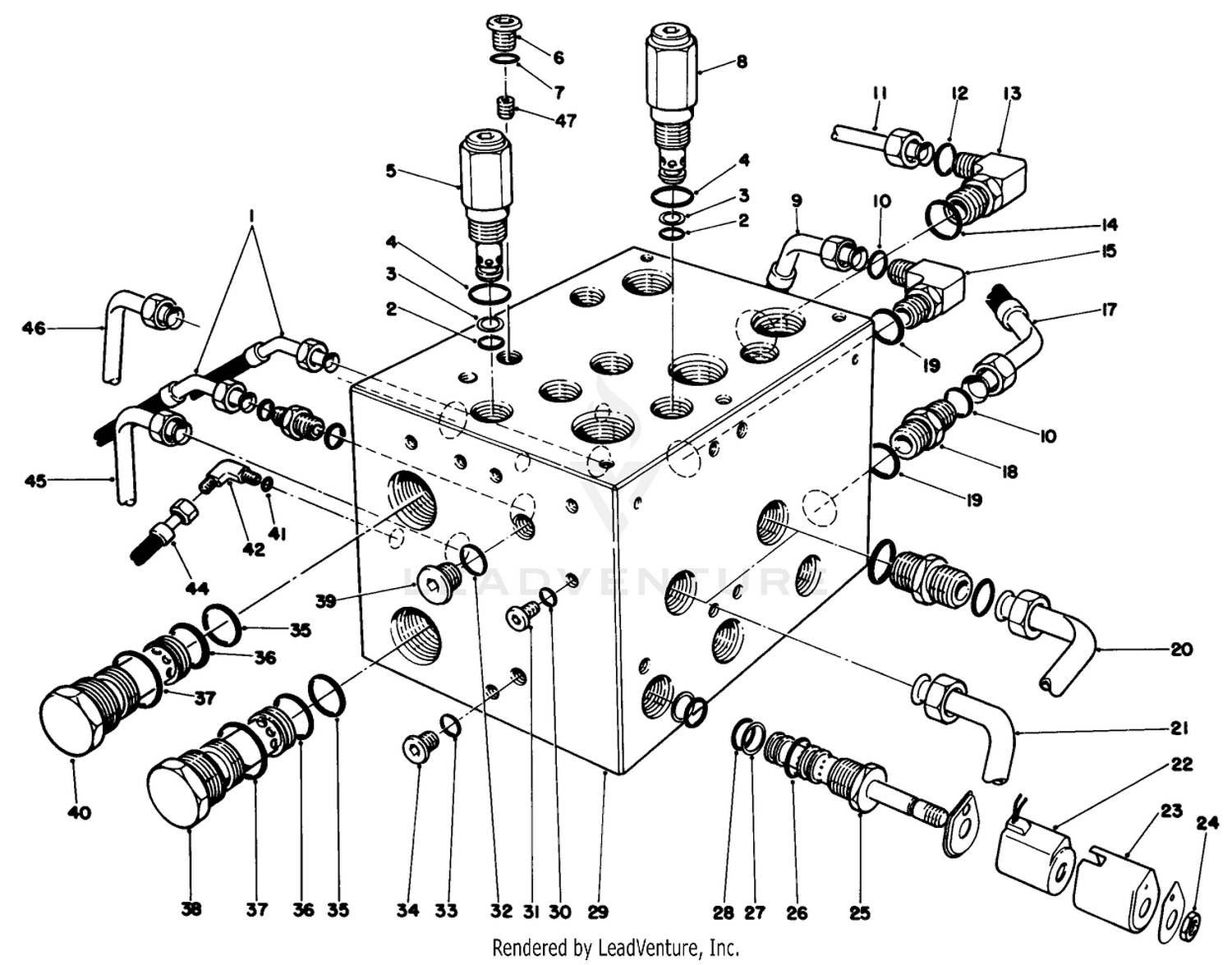 Pto Manifold Assembly