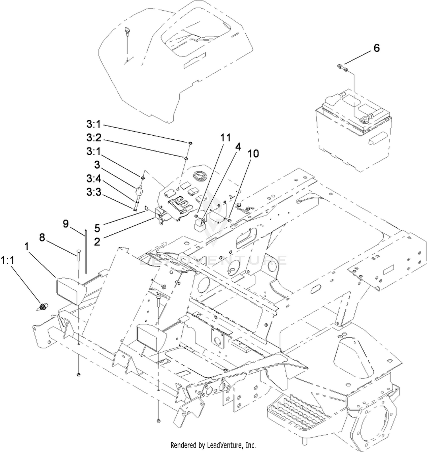 Work Light Assembly