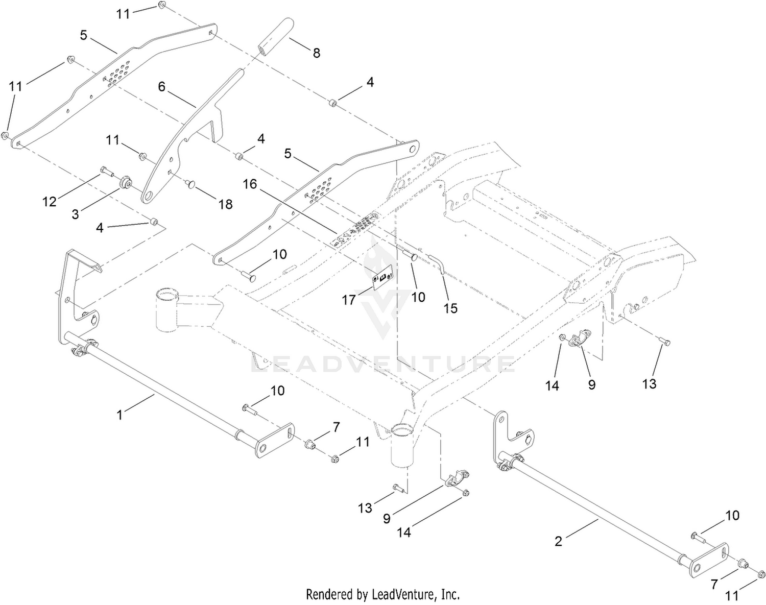 Deck Lift Assembly