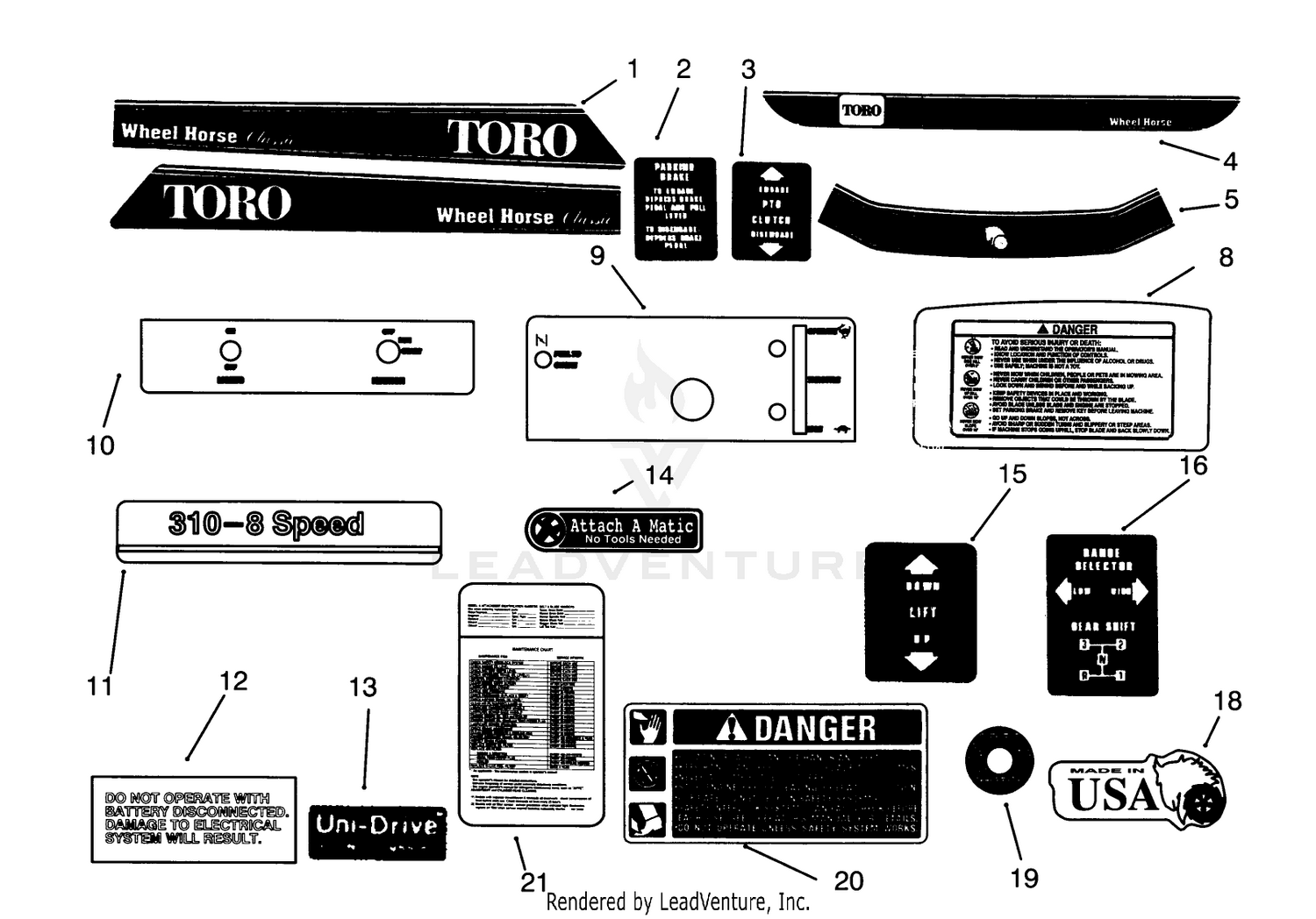 Assembly diagram