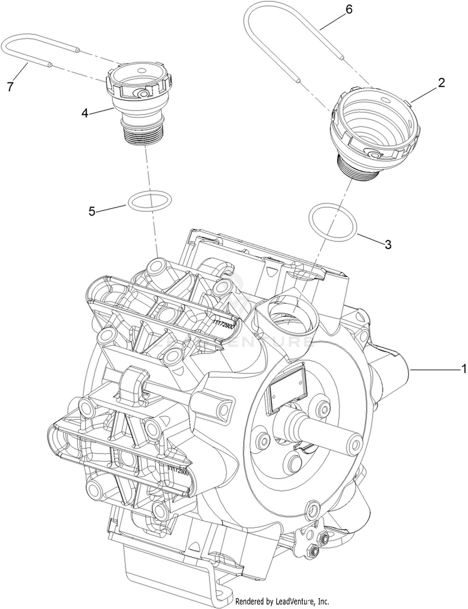 Pump Service Kit Assembly No. 136-2254
