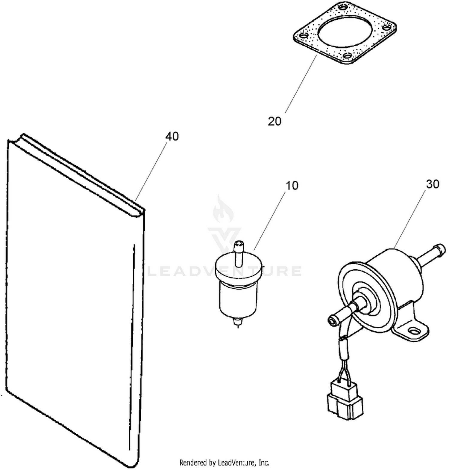 Miscellaneous Parts Assembly