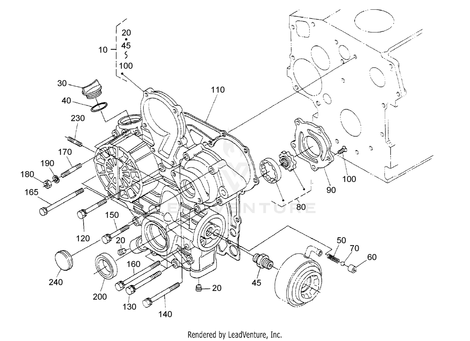 Gear Case Assembly