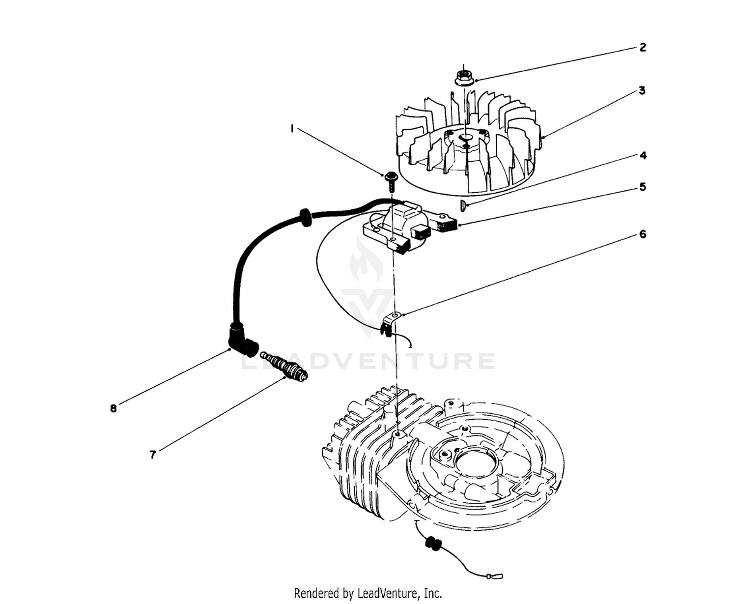 Ignition Assembly (model No. 47pj8)