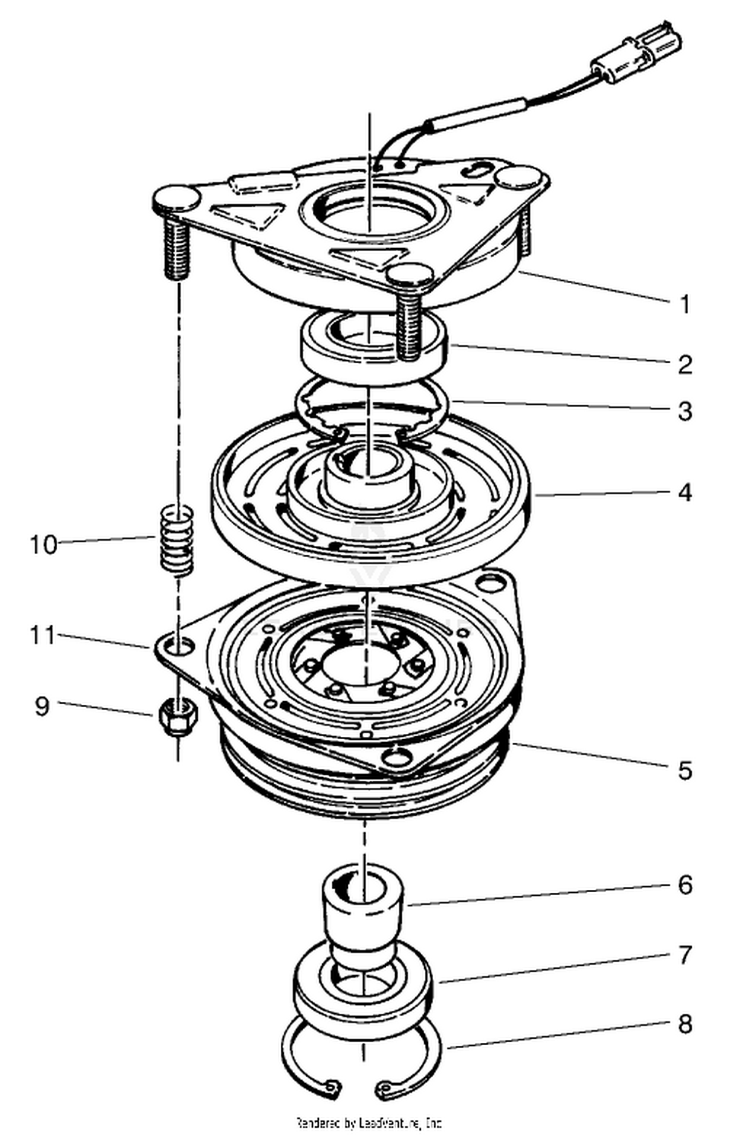Clutch Assembly No. 86-1710