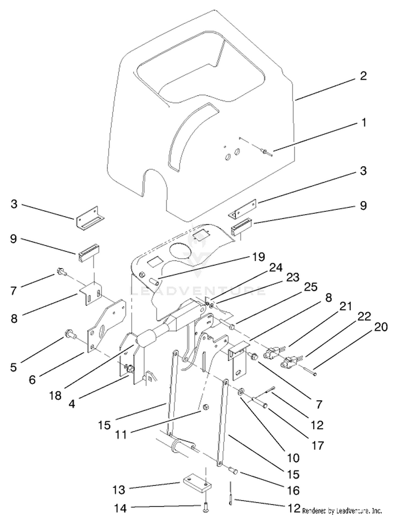 Control Panel Cover Assembly