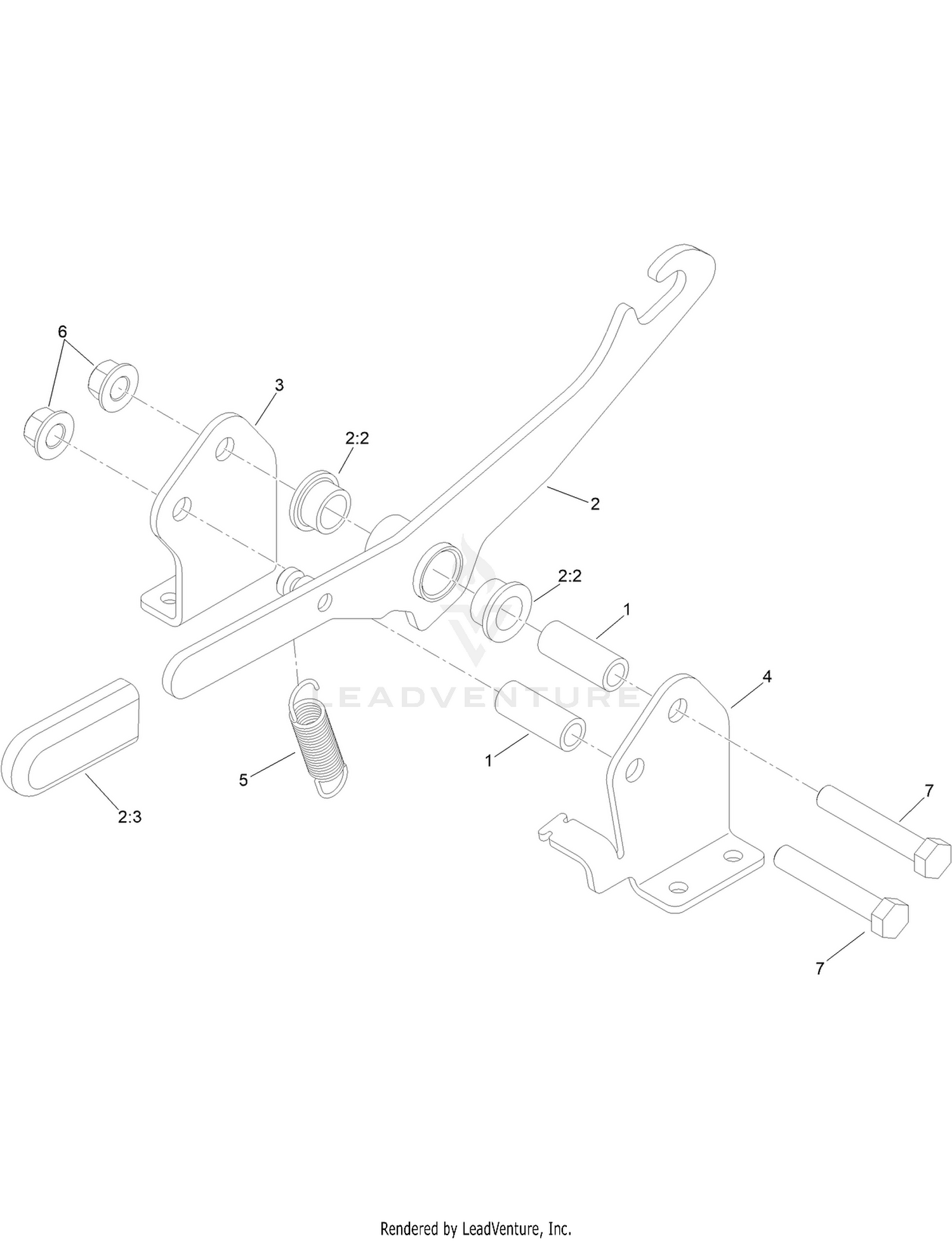 Latch Assembly No. 147-0070