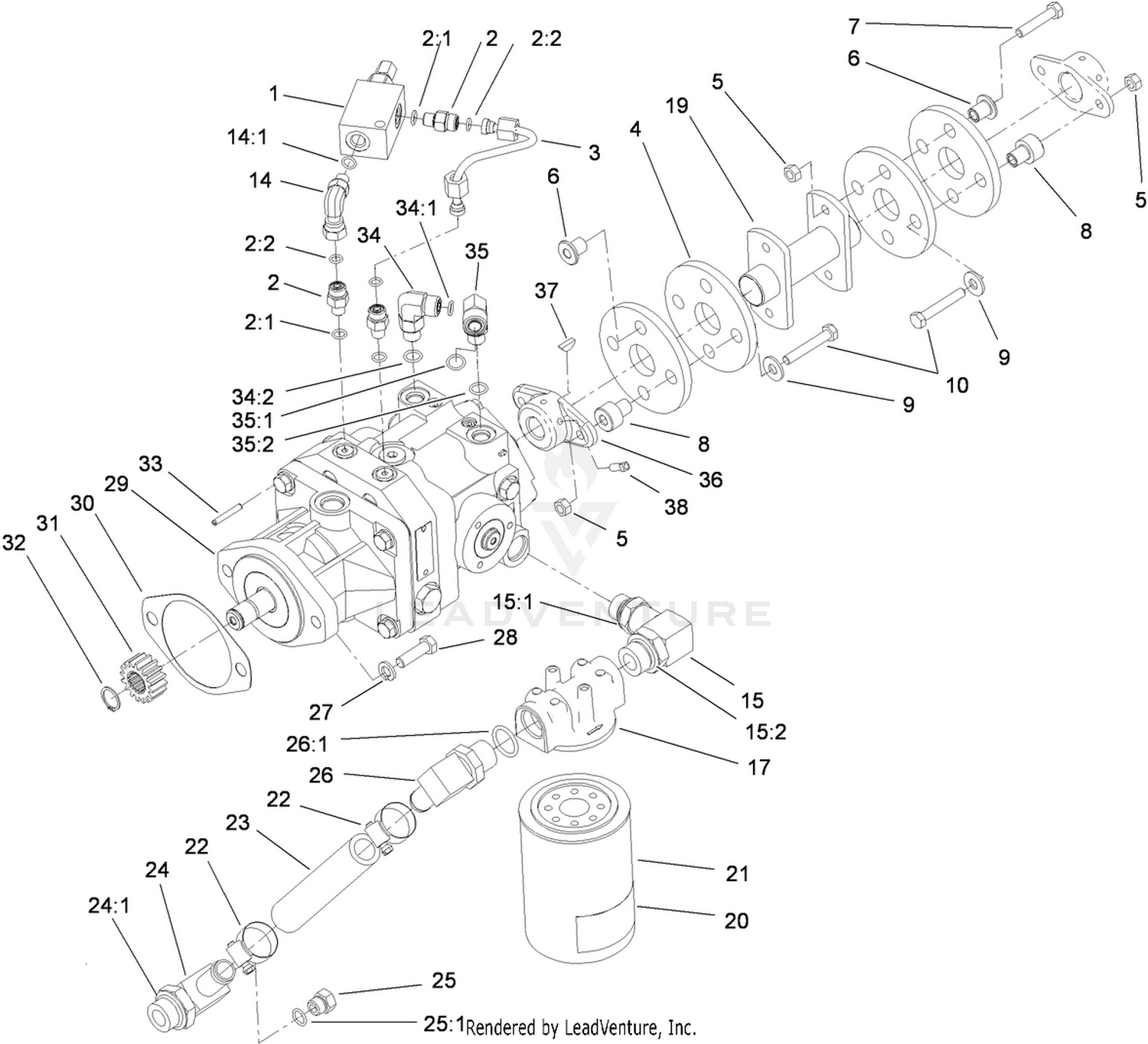 Hydrostatic Transmission Assembly