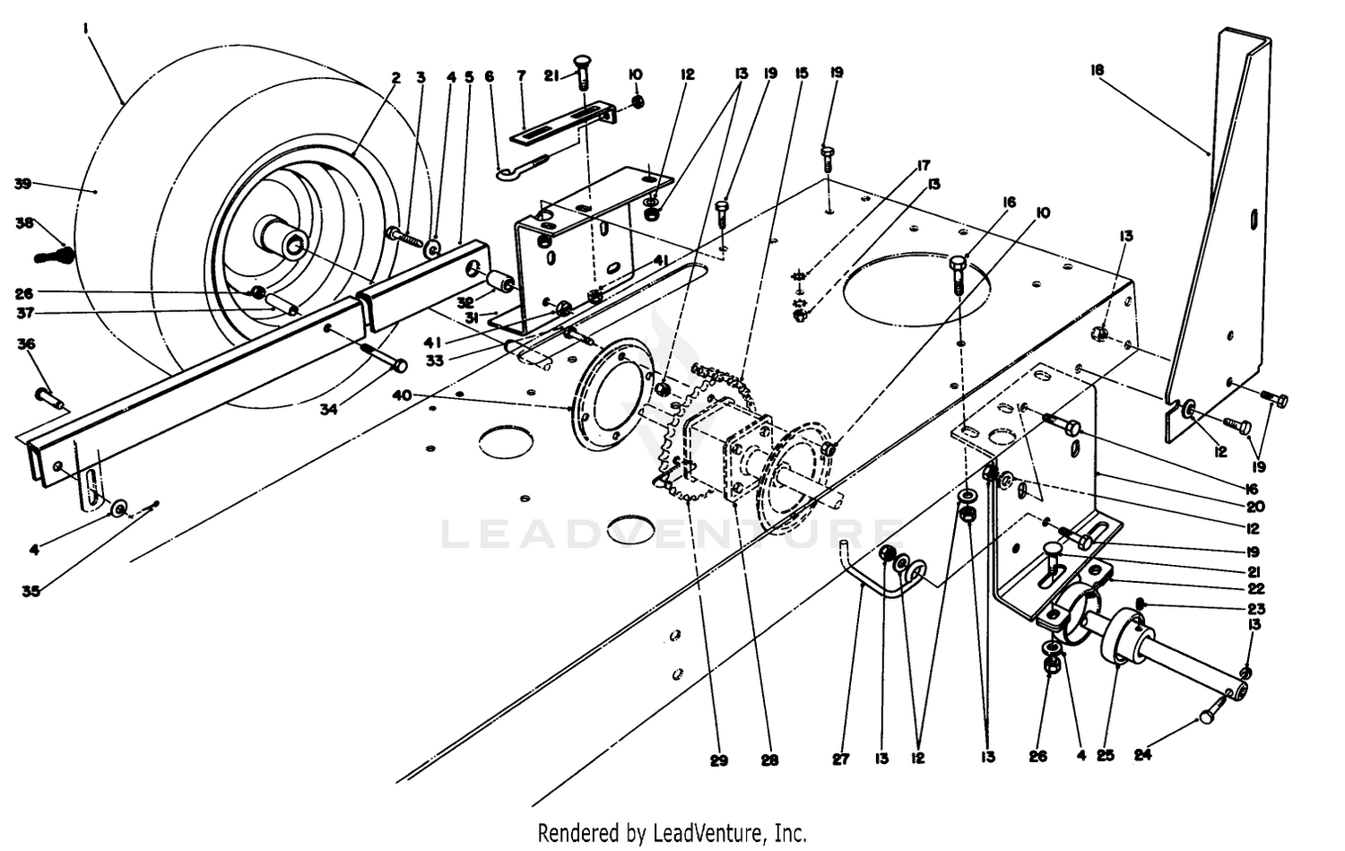 Rear Axle Assembly