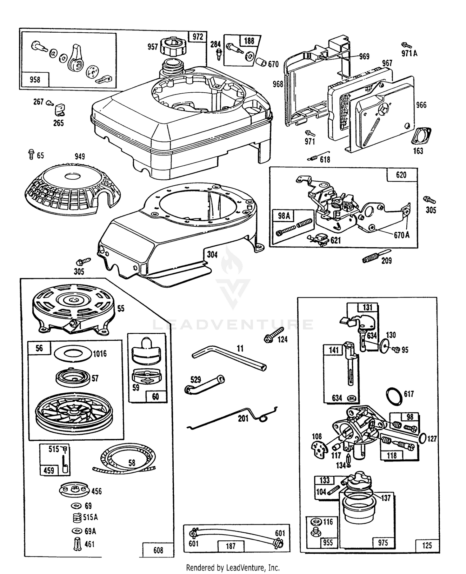 Engine Model No. 124702-0137-01