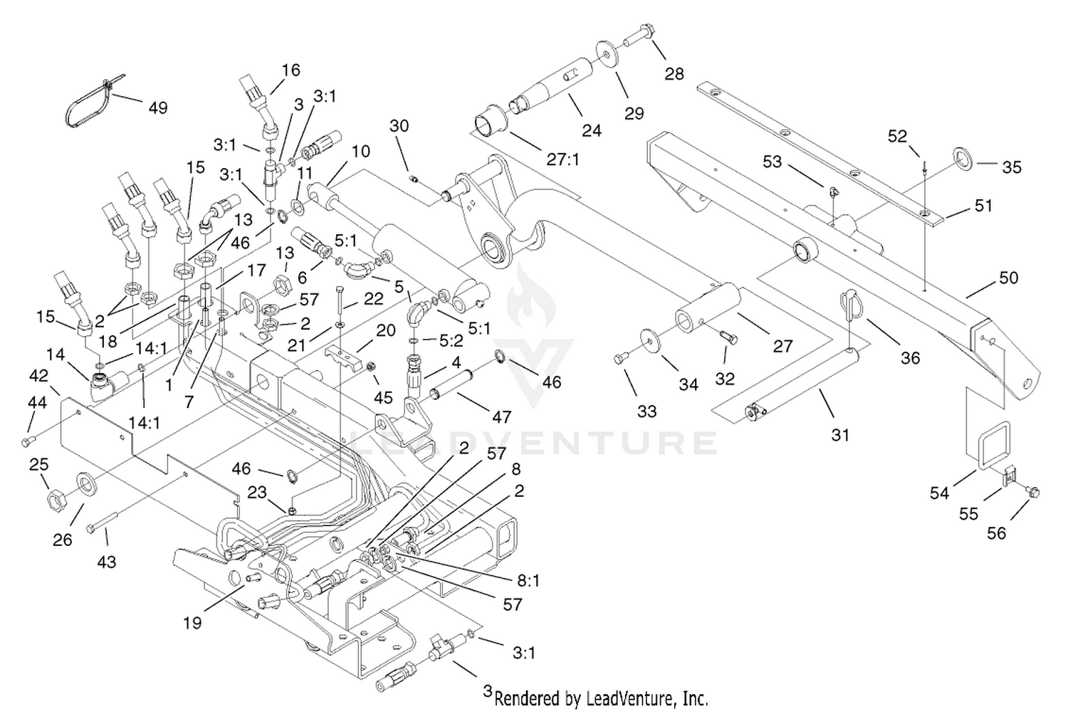 Rear Liftarm Assembly