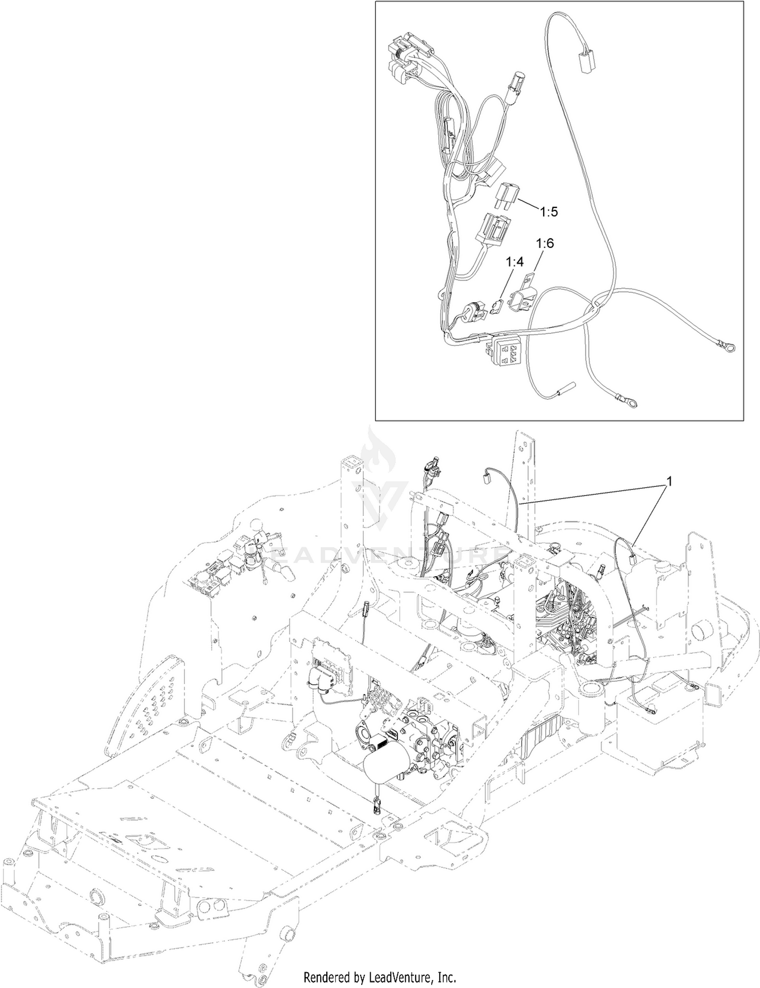 Cab Wire Harness Assembly