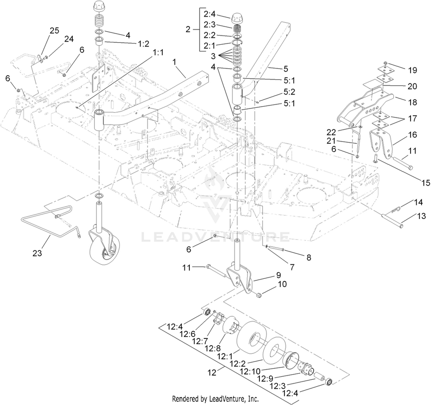 Caster Wheel Assembly