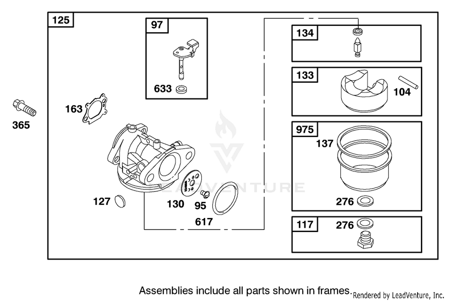 Engine Briggs  Stratton Model 12j802-2369-B1 3