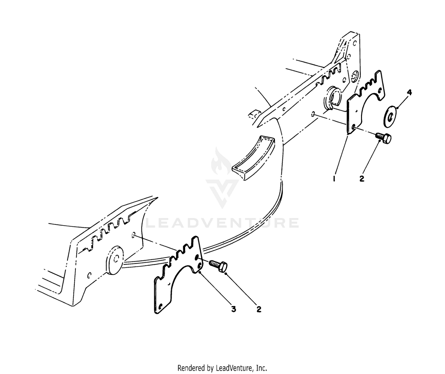Wear Plate Kit Model No. 49-4080 (optional)