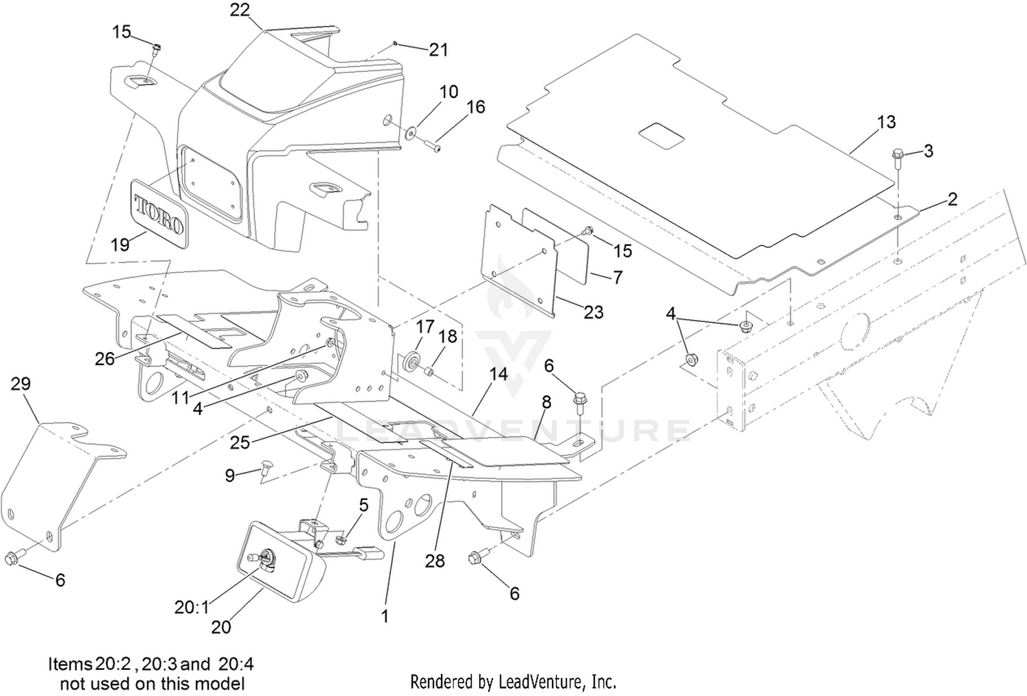 Operator Platform Assembly