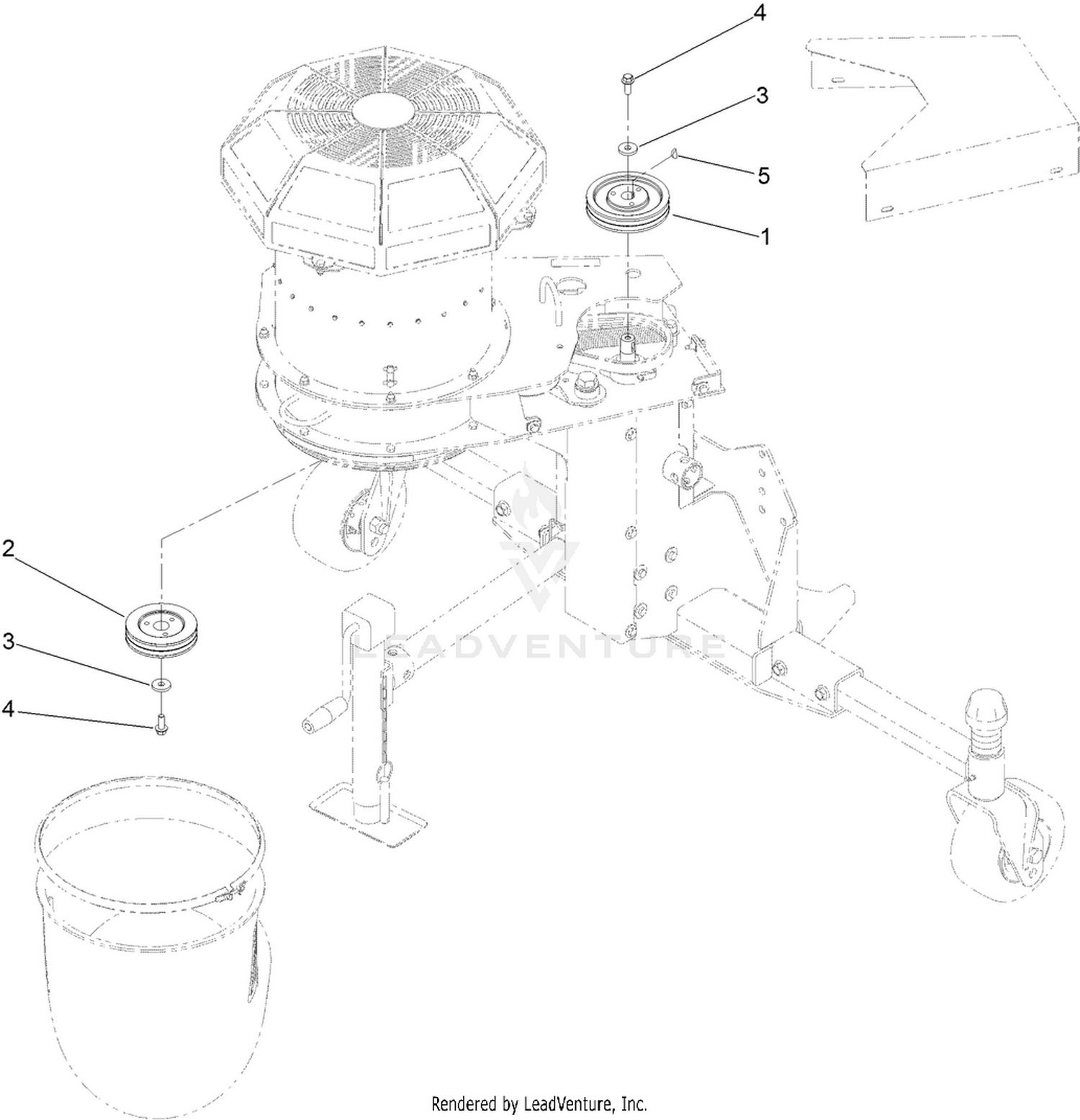 Speed Reduction Assembly No. 144-3587