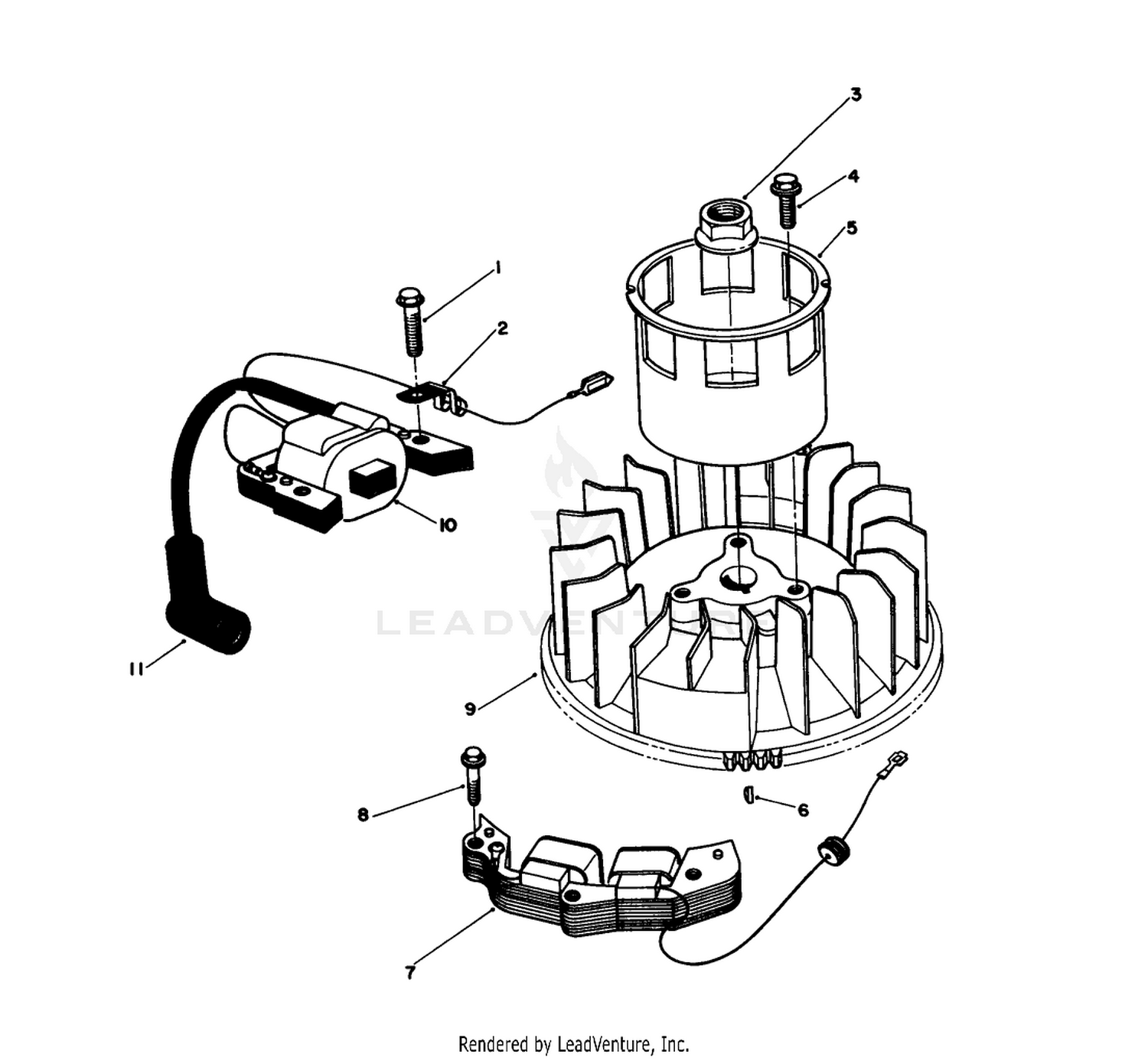 Magneto  Flywheel Assembly
