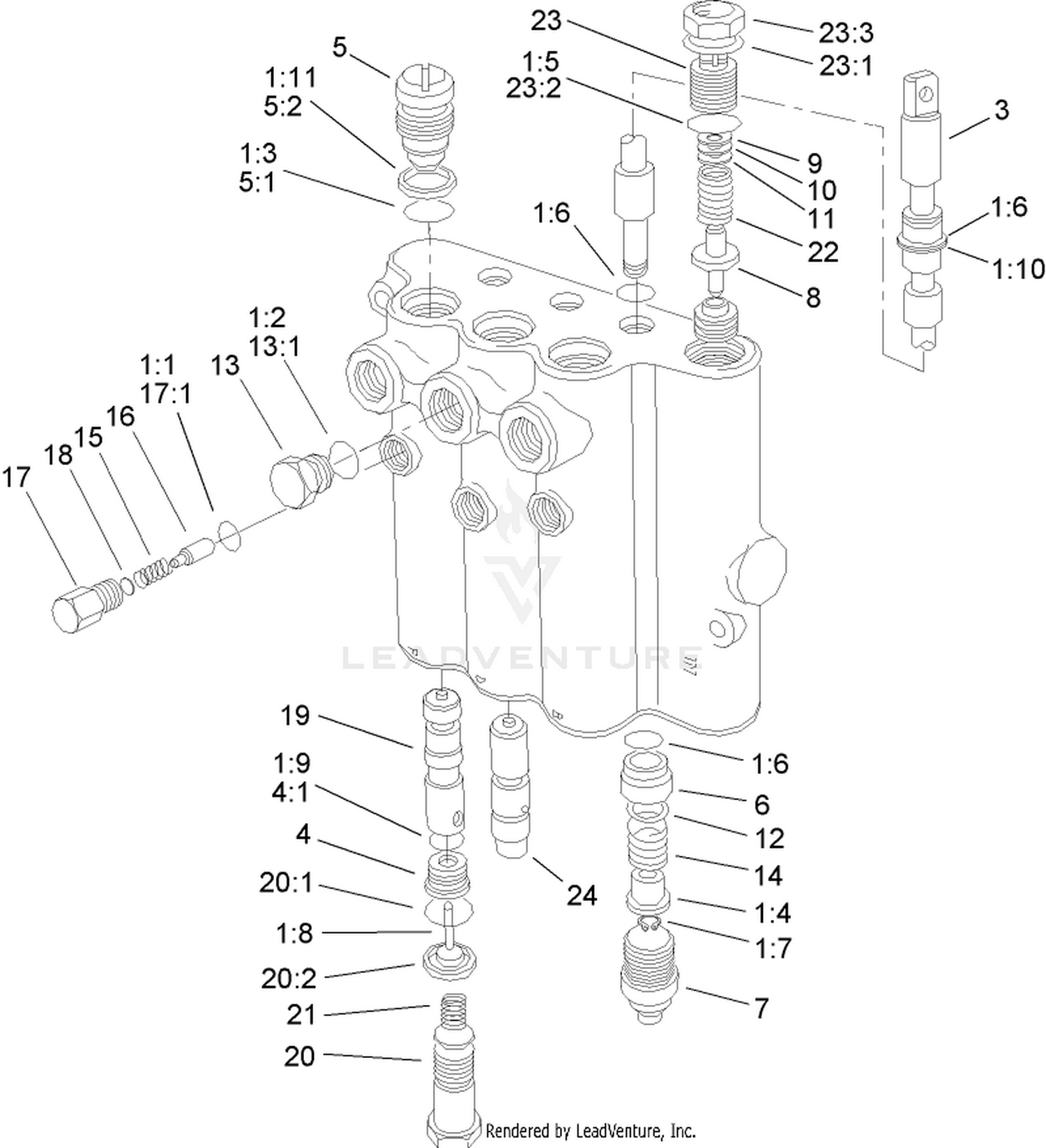 Control Valve Assembly No. 69-1780
