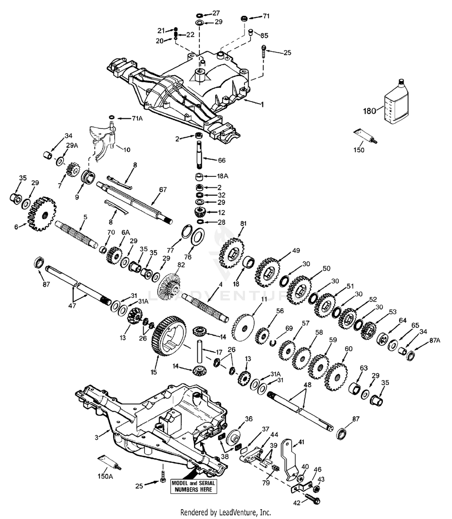 Peerless Transaxle Model Mst 205-509