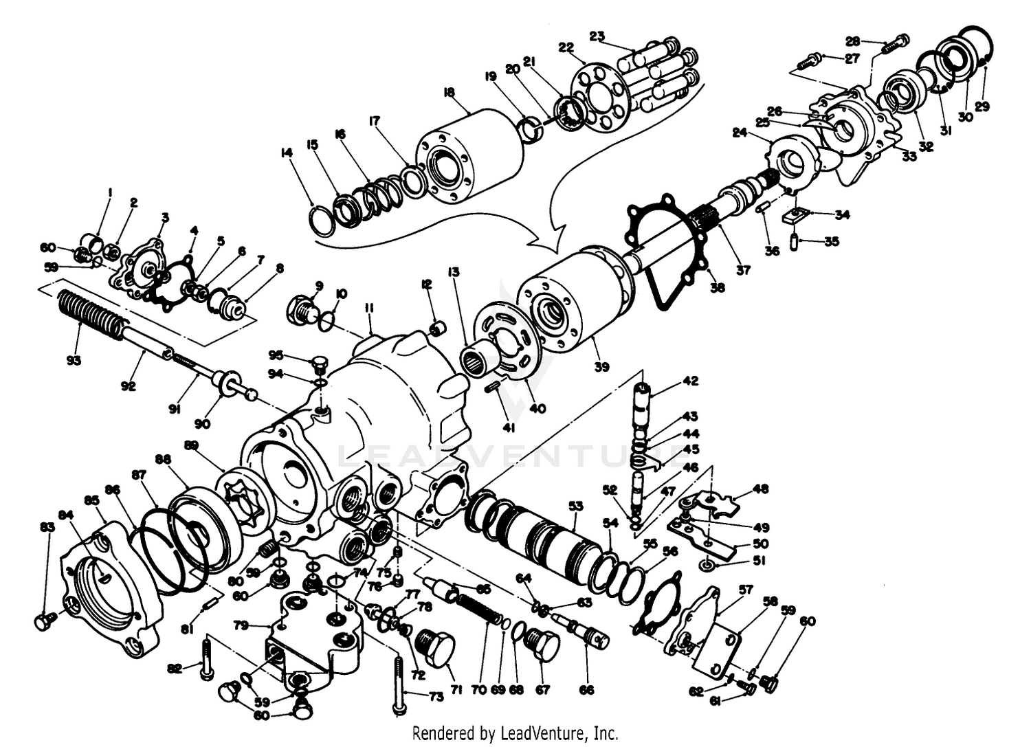 Variable Displacement Pump No. 93-9322