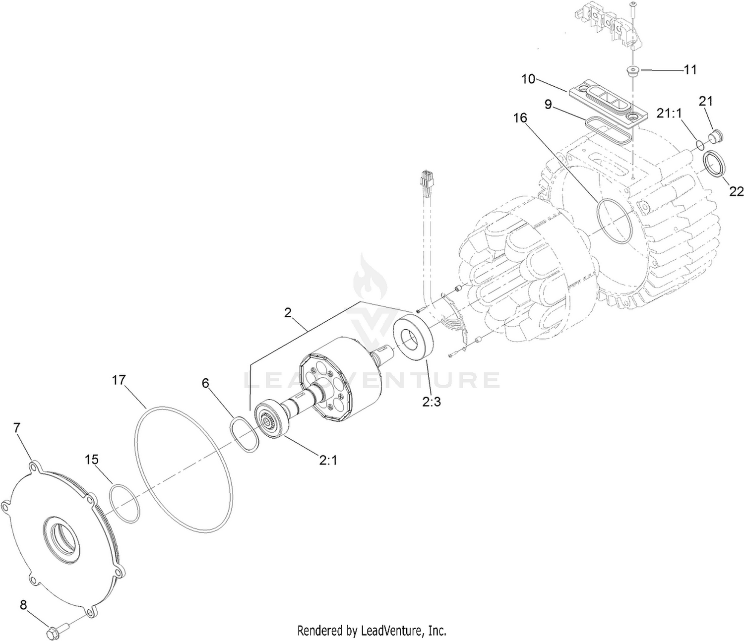 Generator Assembly No. 127-2653
