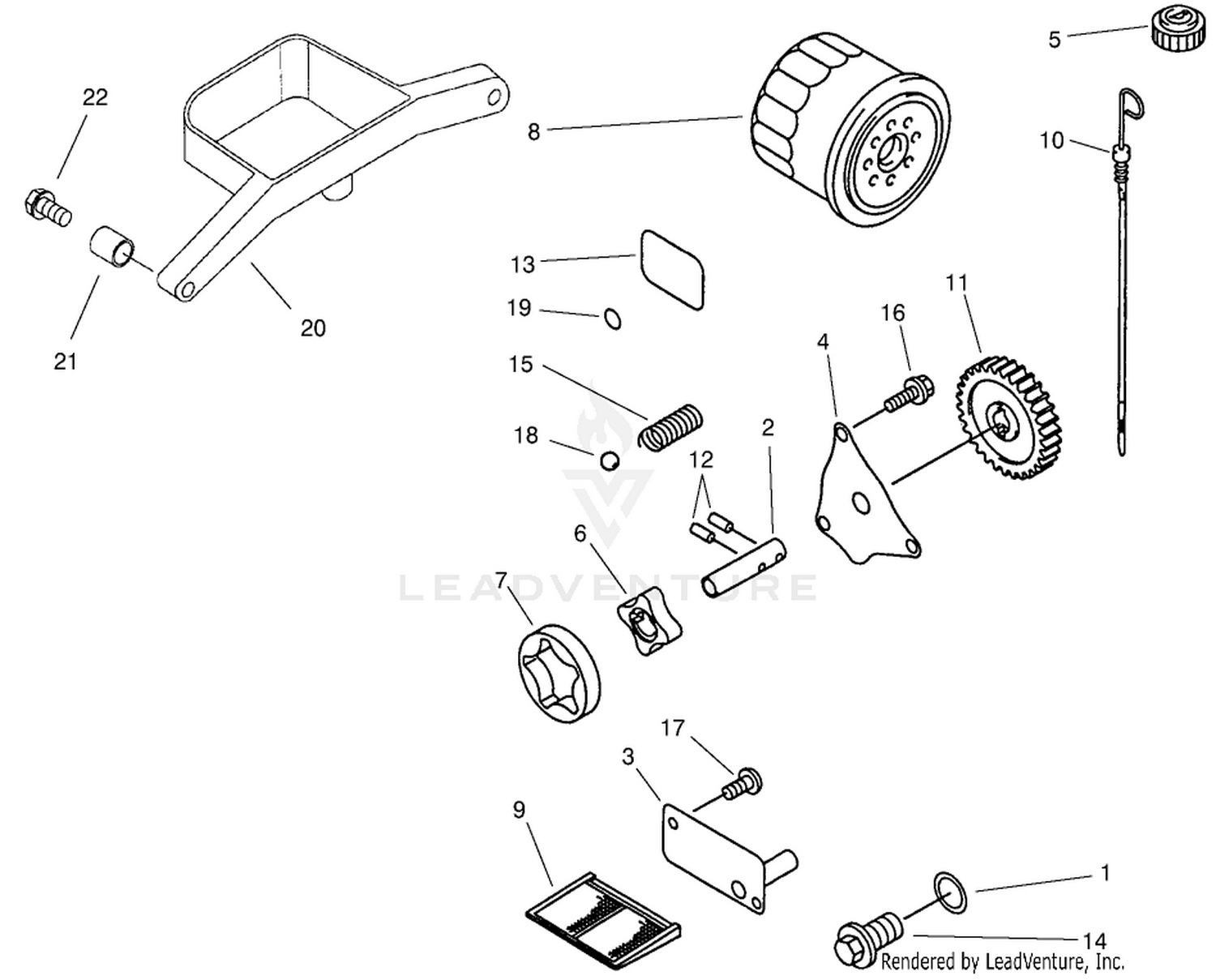 Oil Pump  Filter Assembly