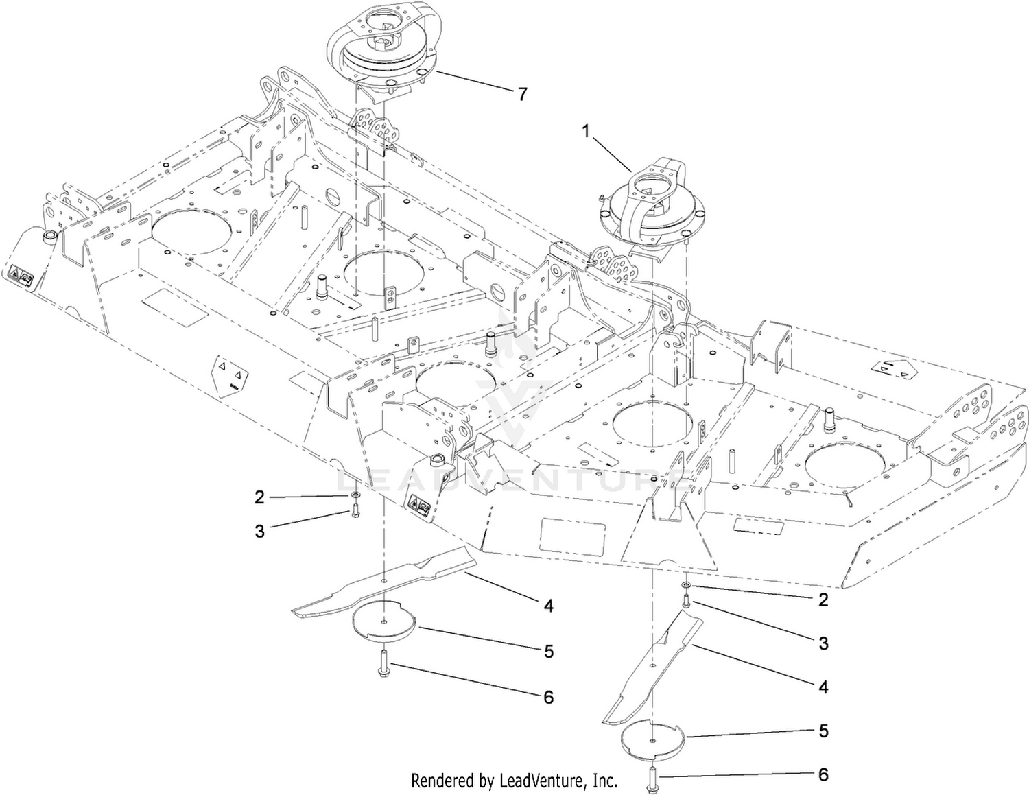 Spindle and Blade Assembly